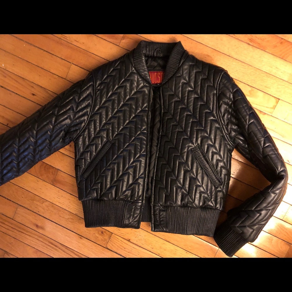 Hudson leather jacket